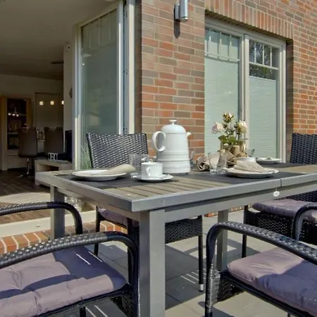 Apartment Inselparadies - Neubauwohnung Mit Grosser Terrasse, Strandkorb Und Garten. *