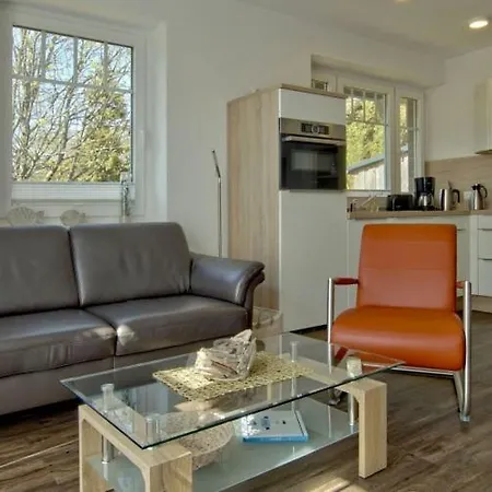 Apartamento Inselparadies - Neubauwohnung Mit Grosser Terrasse, Strandkorb Und Garten.