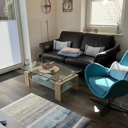 Inselparadies - Neubauwohnung Mit Grosser Terrasse, Strandkorb Und Garten. * Wangerooge