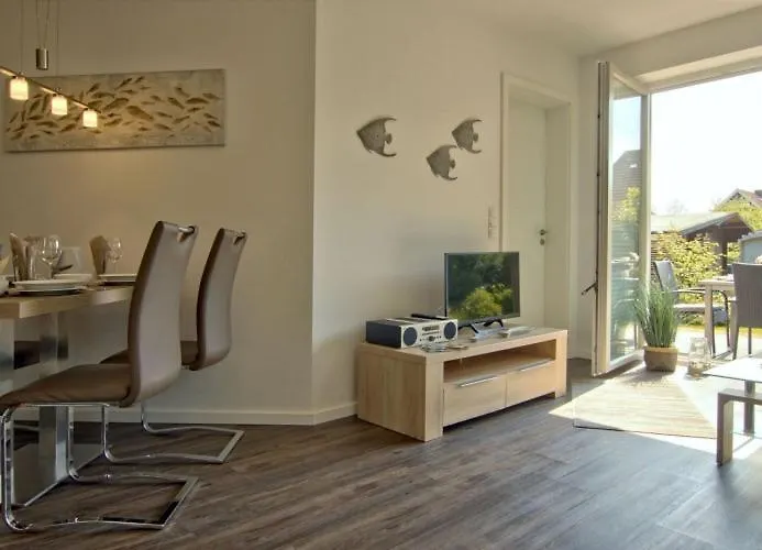 Inselparadies - Neubauwohnung Mit Grosser Terrasse, Strandkorb Und Garten. *
